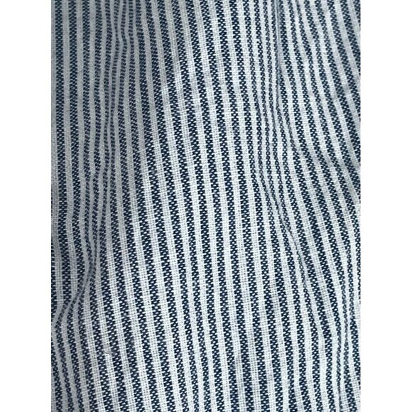 Christmas Striped Shirt L Cat Embroidery Festive Holiday Preppy Classic Retro - Picture 7 of 14